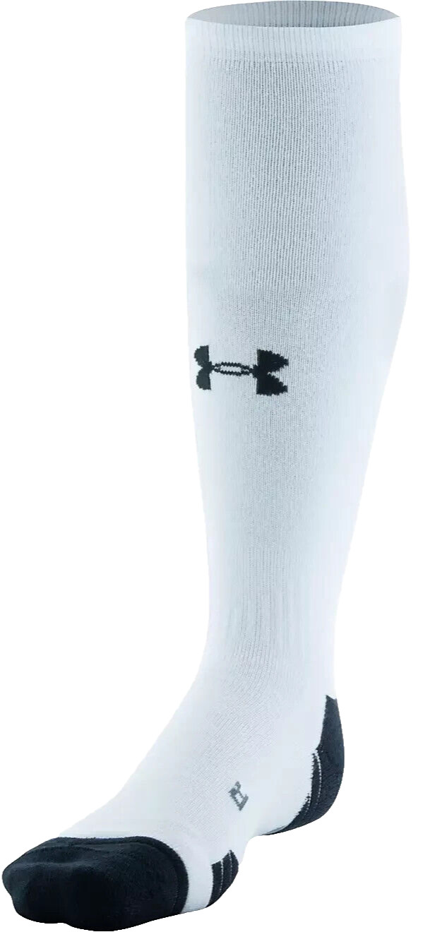 Носки Under Armour надетые поверх голени Белые мужские Размер 13-16 3590₽