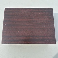 VTG Oneida Tarnish Resistant Silverware Flatware Wooden Storage Chest Box