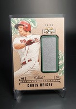 2014 Topps Triple Threads #UJR-CH2 Chris Heisey Unity Jumbo Relics Emerald #/18