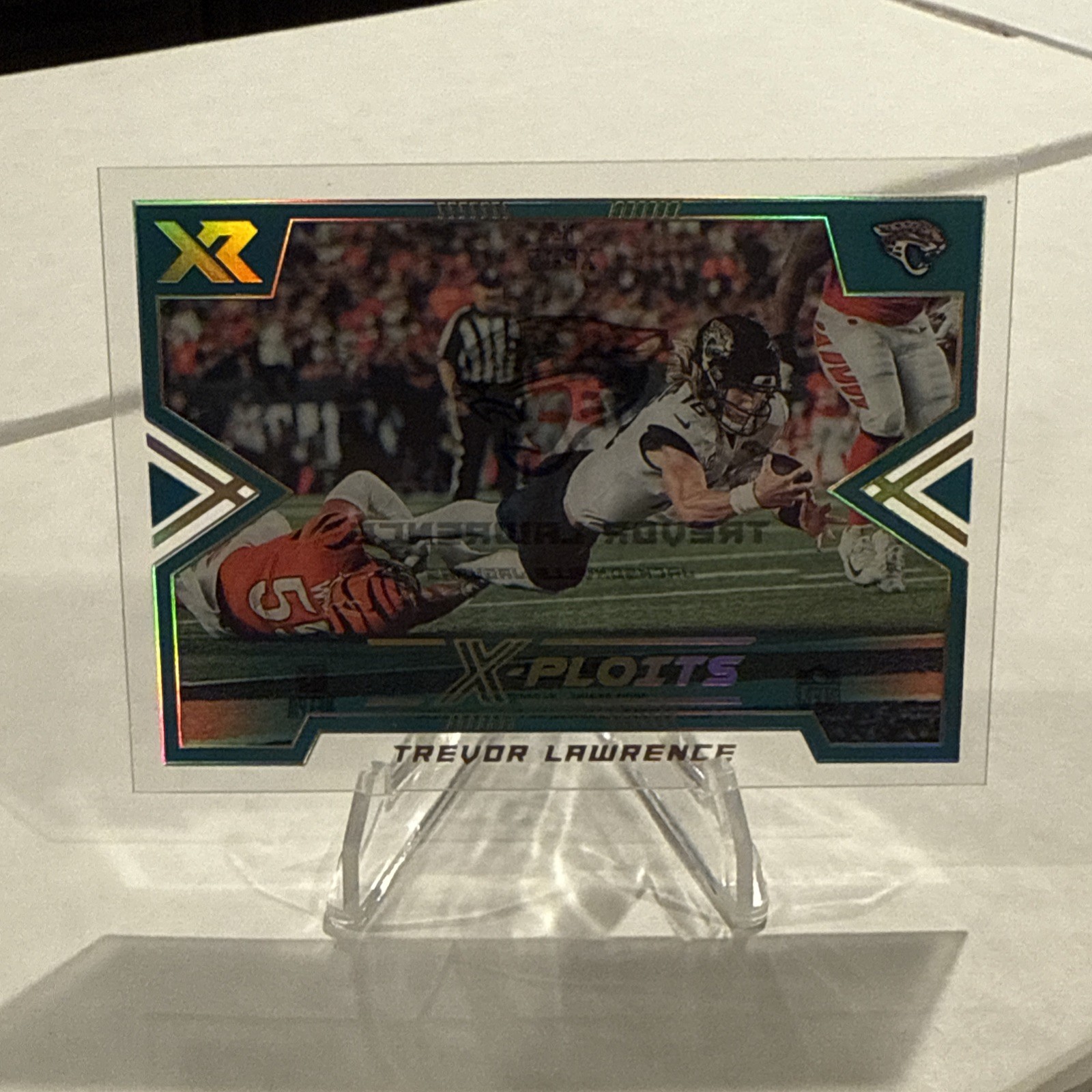 2022 Panini Xr Trevor Lawrence X-ploits Case Hit Jaguars