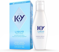 Liquid Lube, Water-Based Personal Lubricant for Men, Women Couples, Safe for A