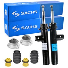 SACHS Stoßdämpfer + Service-Kit + Domlager Vorne für BMW 5 E60 E61
