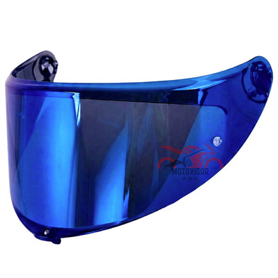 Visier Für AGV K6 K6 S Blau Verspiegelt 