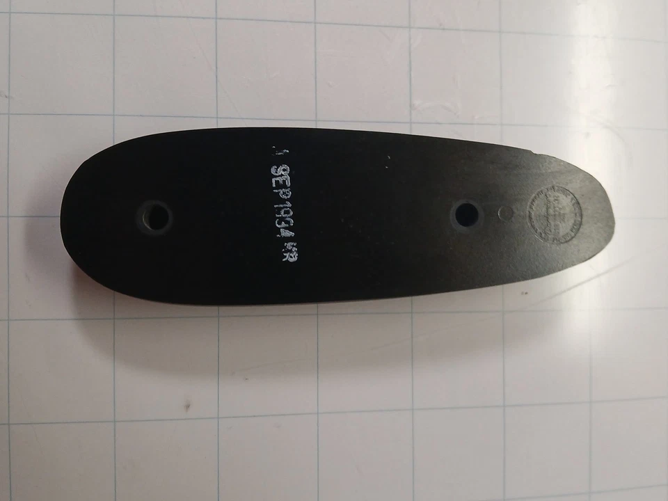 "Escopeta Pachmayr Decelerator Recoil Pad Mediana 6"" Cara Cuero Negro 752B" Foto 4 de 4