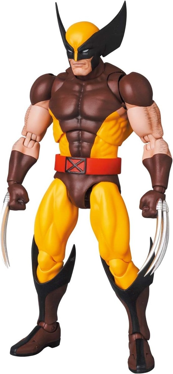 マフェックス No.138　MAFEX WOLVERINE In Stock MAFEX No.138 X-MEN Wolverine Brown Suit COMIC Ver