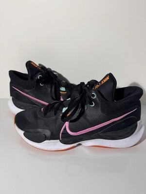 Nike Men's Renew Elevate 3 Black Pink Spell Basketball Athletic Shoe DD9304-007