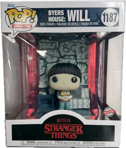 Funko Pop! Deluxe Television Stranger Things Byers House Will Build Scene #1187