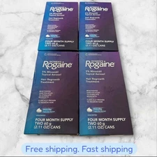 FOR 4 Women's Rogaine 5% Foam Hair Regrowth 4 Month EXP03/2026+ NEW SHIP