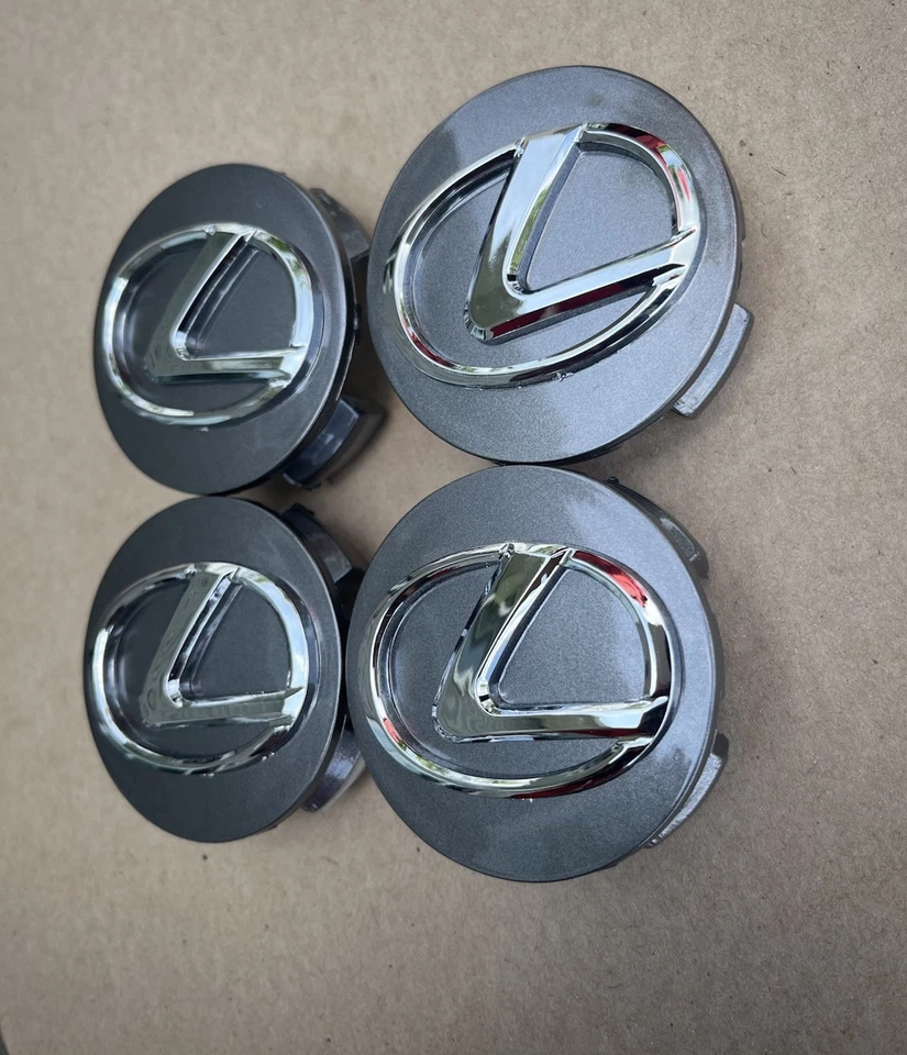 Tapacubos 4 piezas grises LEXUS CENTER llanta 62 mm para Lexus 4260330590 2006-2013 Foto 3 de 4