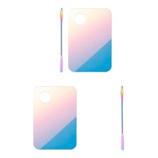 Palette de maquillage professionnelle mélangeant l'outil de mélange de