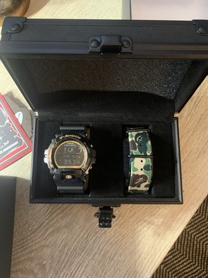 G-SHOCK CASIO BAPE GM-6900 EXKLUSIVES MODELL 30TH ANNIVERSARY NEU