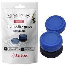 Gecko Grip, 1 High Rise  1 Low Rise Thumbstick Grip Covers, for PlayStation ...