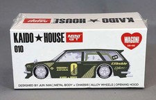 KAIDOHOUSE x TrueScale Mini GT 1/64 Dats510 Wagon Green 010 Kaido House & Near