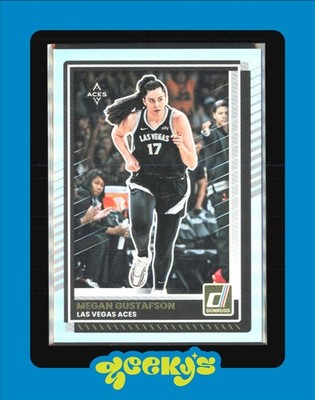 MEGAN GUSTAFSON 2025 WNBA Donruss Silver Holo #36 $2MIN ORDER