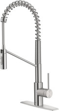 Oletto Pull Down Kitchen Faucet with Quickdock in Spot Free Stainless Steel
