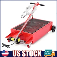 Low Profile Oil Drain Pan 20 Gallon Oil Drain Pan Car, Trucks with Electric Pump