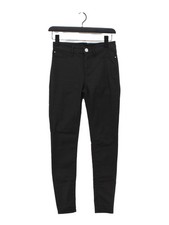 River Island Women's Jeans UK 10 Black Cotton with Elastane, Polyamide Skinny