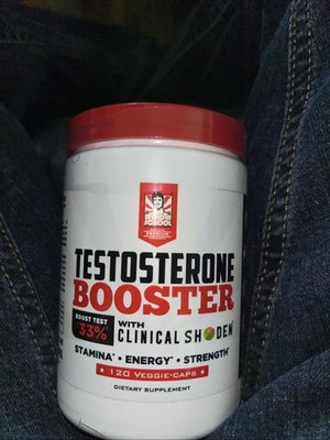 Old School Labs Testosterone Booster 120 Capsules with Clinical Shoden Non-GMO