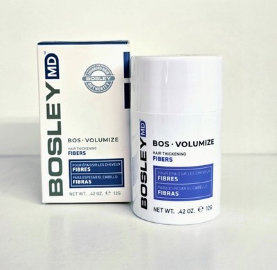 BOSLEYMD BosVolumize Hair Thickening Fibers (Black) 0.42 oz 