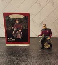 1996 Commander William T Riker, Star Trek The Next Generation Hallmark Ornament