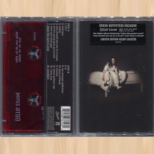 RED CASSETTE---- Billie Eilish WHEN WE ALL FALL ASLEEP UO Exclusive Tape  0130