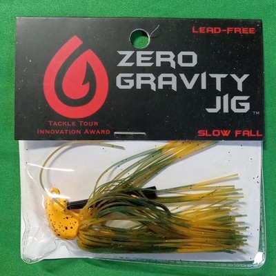 Zero Gravity - Slow Fall Bass Fishing Jig, Lead Free
