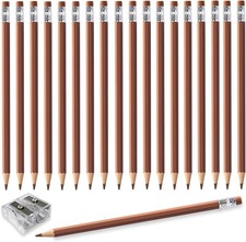 25pcs Checking Pencils Erasable colored Pencils Pre Sharpened 2 HB for Checking