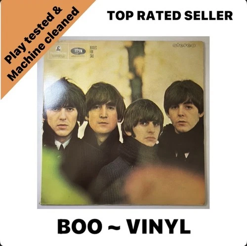 The Beatles for Sale LP Parlophone PCS 3062 UK 1964 Stereo Gatefold NM / EX