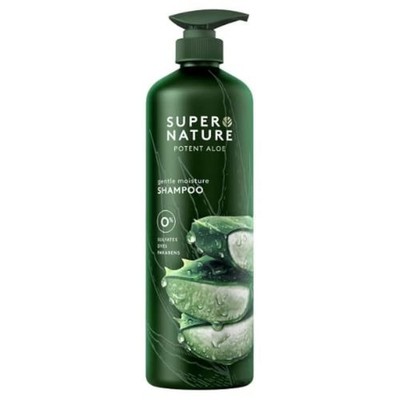 Super Nature Potent Aloe Gentle Moisture Shampoo, 30 Fluid Ounce, 2.23 pounds, 1