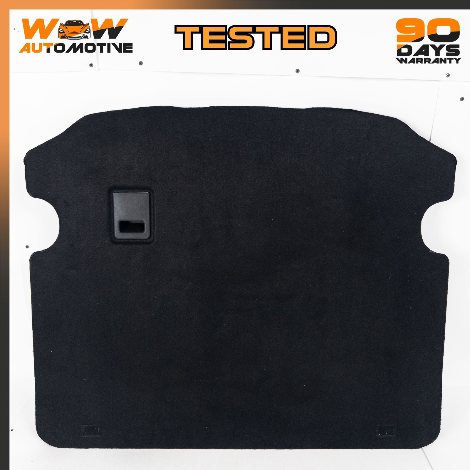 07-13 BENTLEY CONTINENTAL GTC REAR BOOT FLOOR SPARE WHEEL COVER BLACK OEM