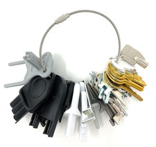 Master Dispenser Key Ring Set - 27 Most Popular Paper Towel and Toilet Paper Key
