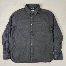 Flint and Tinder Shirt Mens Large Long Sleeve Classic Fit Button Casual Preppy