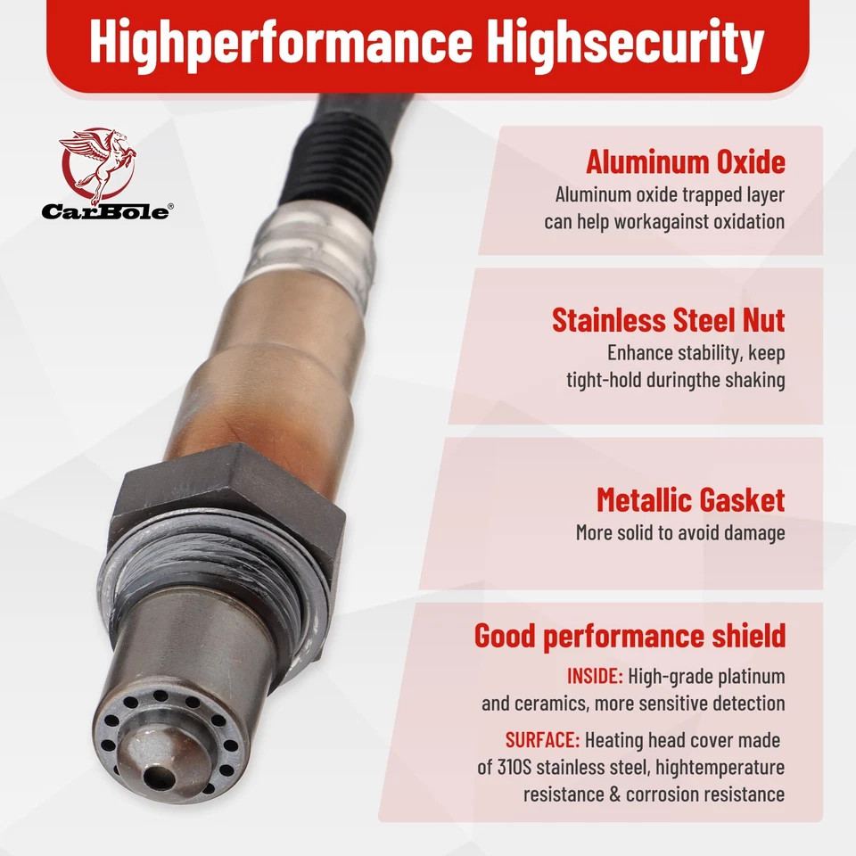 Sensor de oxígeno 4X para Buick Enclave Chevrolet Traverse GMC Acadia 2012-2017 3,6 L Foto 2 de 4