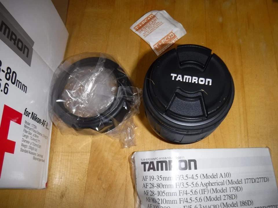 TAMRON AF28-80MM F/3.5-5.6 ASPHERICAL LENS FOR NIKON AUTO FOCUS CAMERAS - Image 4 of 4