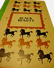 Vintage 1954 Edition 'Black Beauty' By Anna Sewell- Junior Deluxe Illustrated M1
