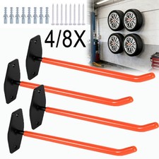 4-8x Autoreifen Wandhalter Reifenhalter Reifen Wandhalterung Felgenbaum Halter