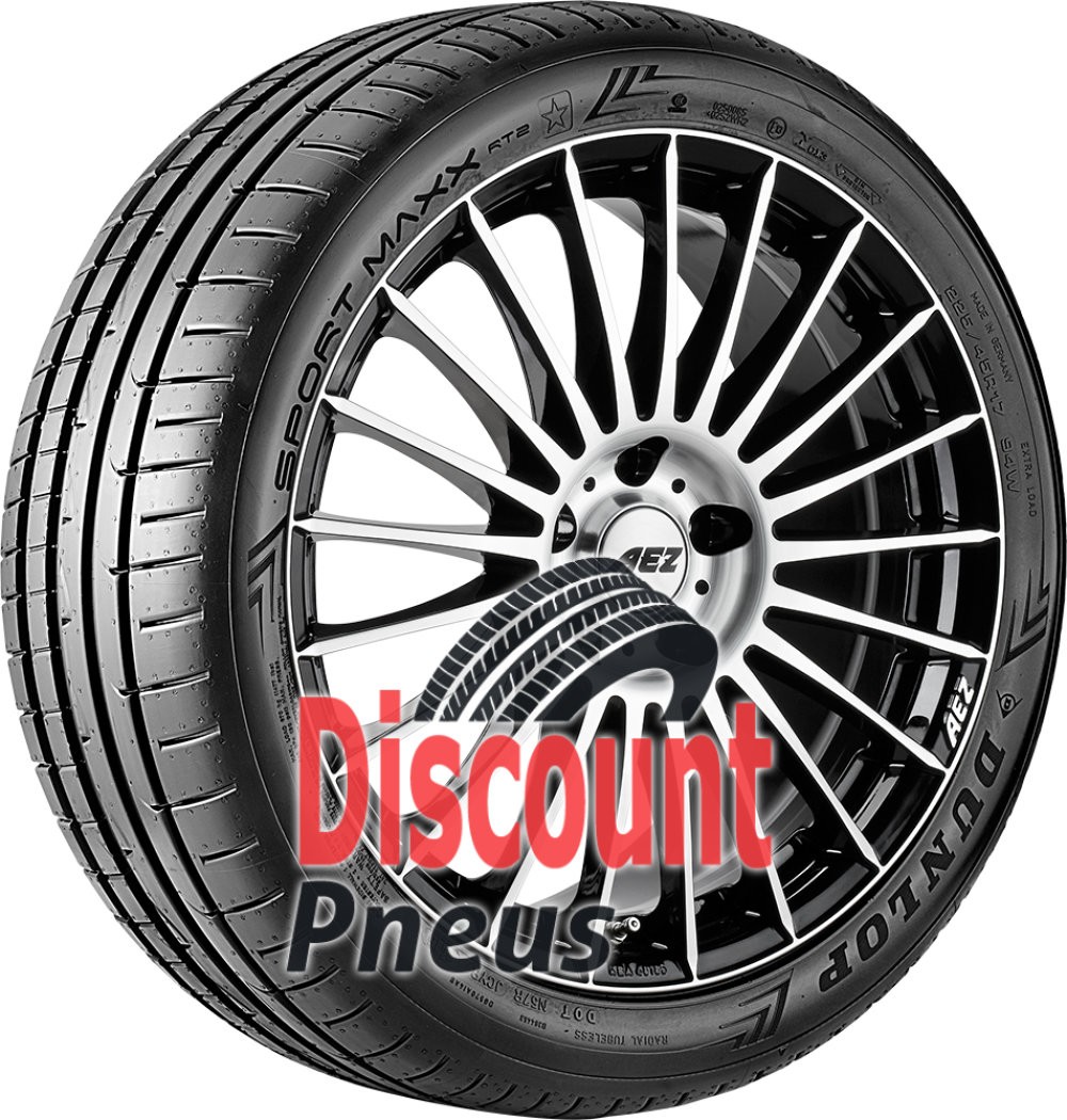 Pneu Dunlop Sport Maxx RT2 255/45 ZR18 pour une conduite dynamique au quotidien
