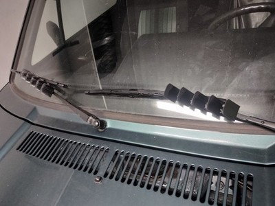 Retro Tuning 90s Wiper Arms for VW Golf MK1 MK2 GTi Classic Car Louver Spoiler