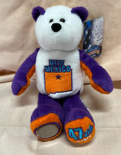 New Mexico Bear  Quarter 45th Limited Treasures Coin Plush Beanie