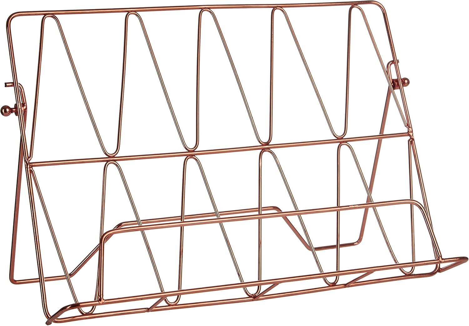 Подставка для кулинарных книг Premier Housewares 507561 Vertex, покрытая медью, 17 x 30 x 21 c