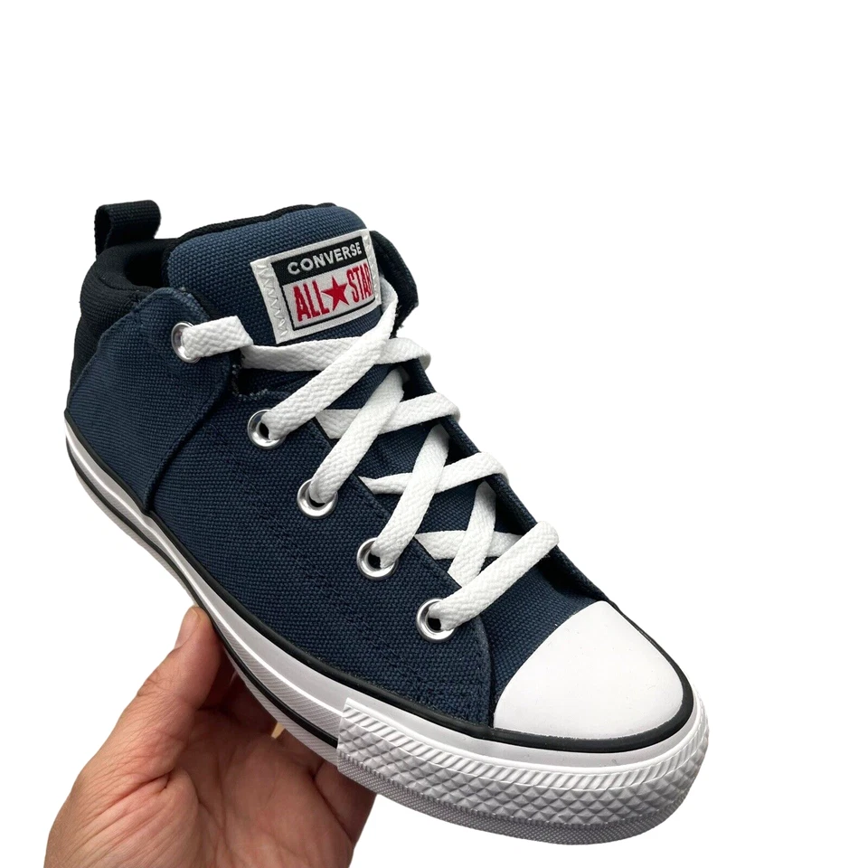 Zapatos Converse Chuck Taylor All Star para jóvenes niños talla 5 azul marino/negro Foto 4 de 4