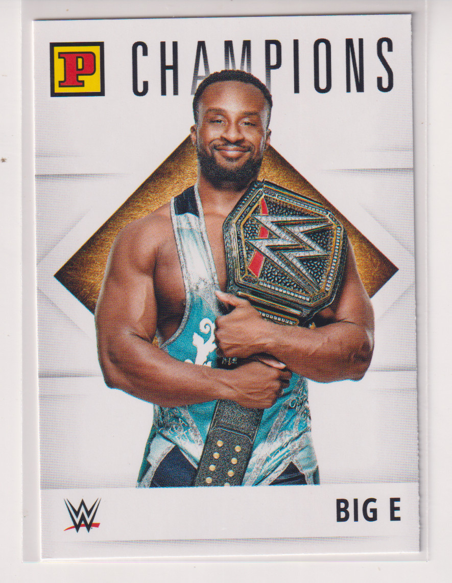 Big E 2022 Panini WWE International Debut Champions Card # 142 $1 Shipping