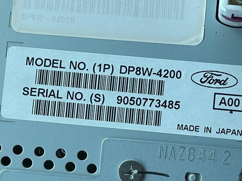 09 10 LINCOLN MKS RADIO INFORMATION DISPLAY SCREEN W/NAVIGATION OEM 2910-5 - Picture 4 of 4