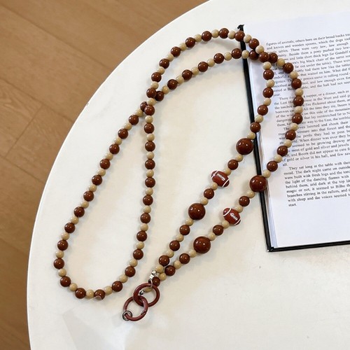 Anti-lost Beaded Phone Strap Hanging Decoration Wallet Necklace Chain Doll - Photo 15 sur 15