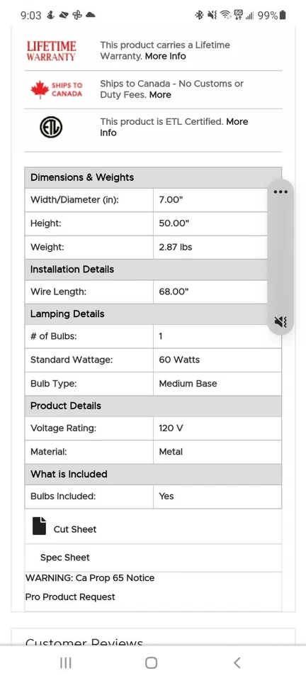 2 luces colgantes hechas a mano (precio por par) Foto 4 de 4