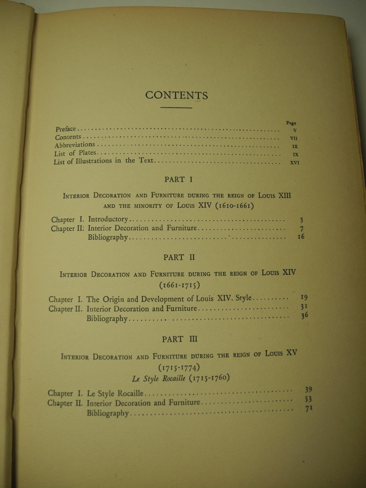 Antique French Furniture Design Styles Vintage Book Lot Provincial