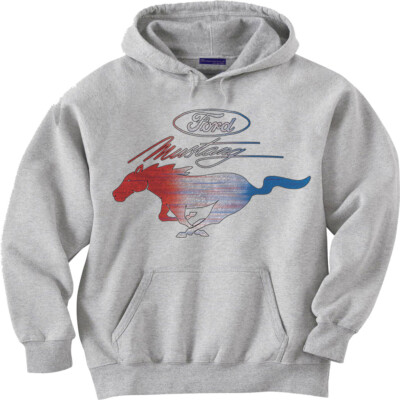 Ford Mustang Sweatshirt Hoodie Mens Clothing Apparel Gifts Ford Motors