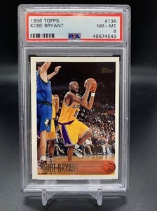 Kobe Bryant 1996 Topps #138 Base Price Guide - Sports Card Investor