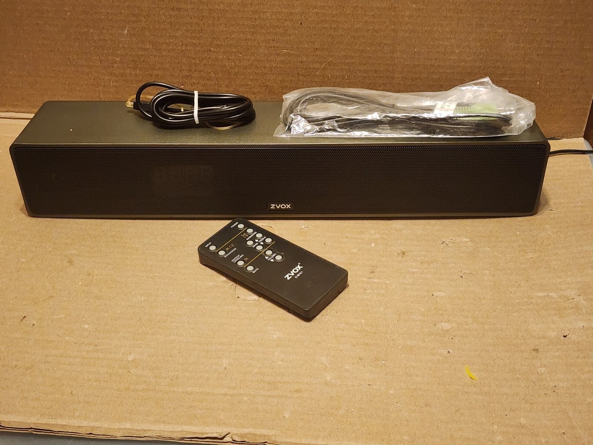 zvox accuvoice tv speaker zvox soundbar bluetooth