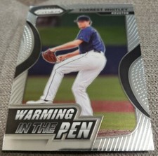 2020 Panini Prizm Baseball Forrest Whitley RC Warming In The Pen Houston Astros